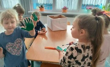 Ekokulturalne przedszkole- kącik makulatury