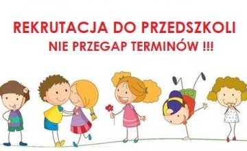 Informacja dotycząca rekrutacji