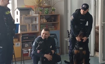Zajęcia profilaktyczno-edukacyjne z policjantami