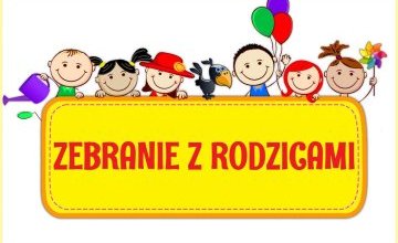 Zebranie informacyjne dla rodziców