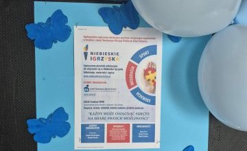 ,,Niebieskie Igrzyska"- obchody Dnia Świadomości Autyzmu